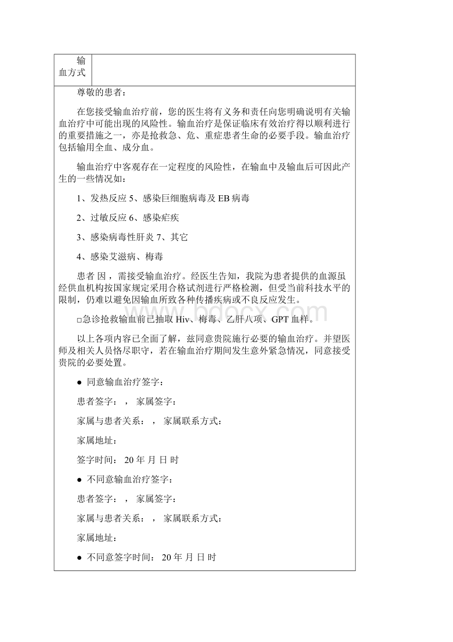 知情同意书汇总.docx_第2页