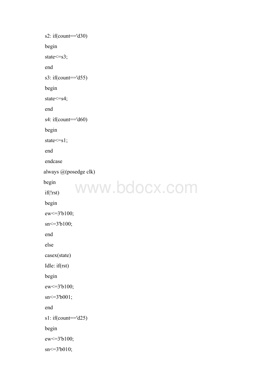 用verilog语言编写交通灯程序文档格式.docx_第3页