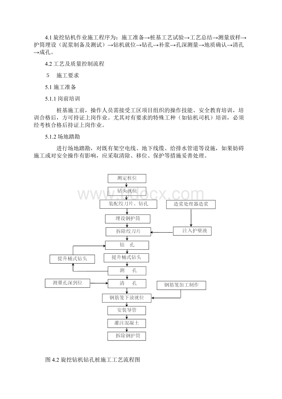 钻孔灌注桩旋挖钻机成孔作业指导书文档格式.docx_第2页