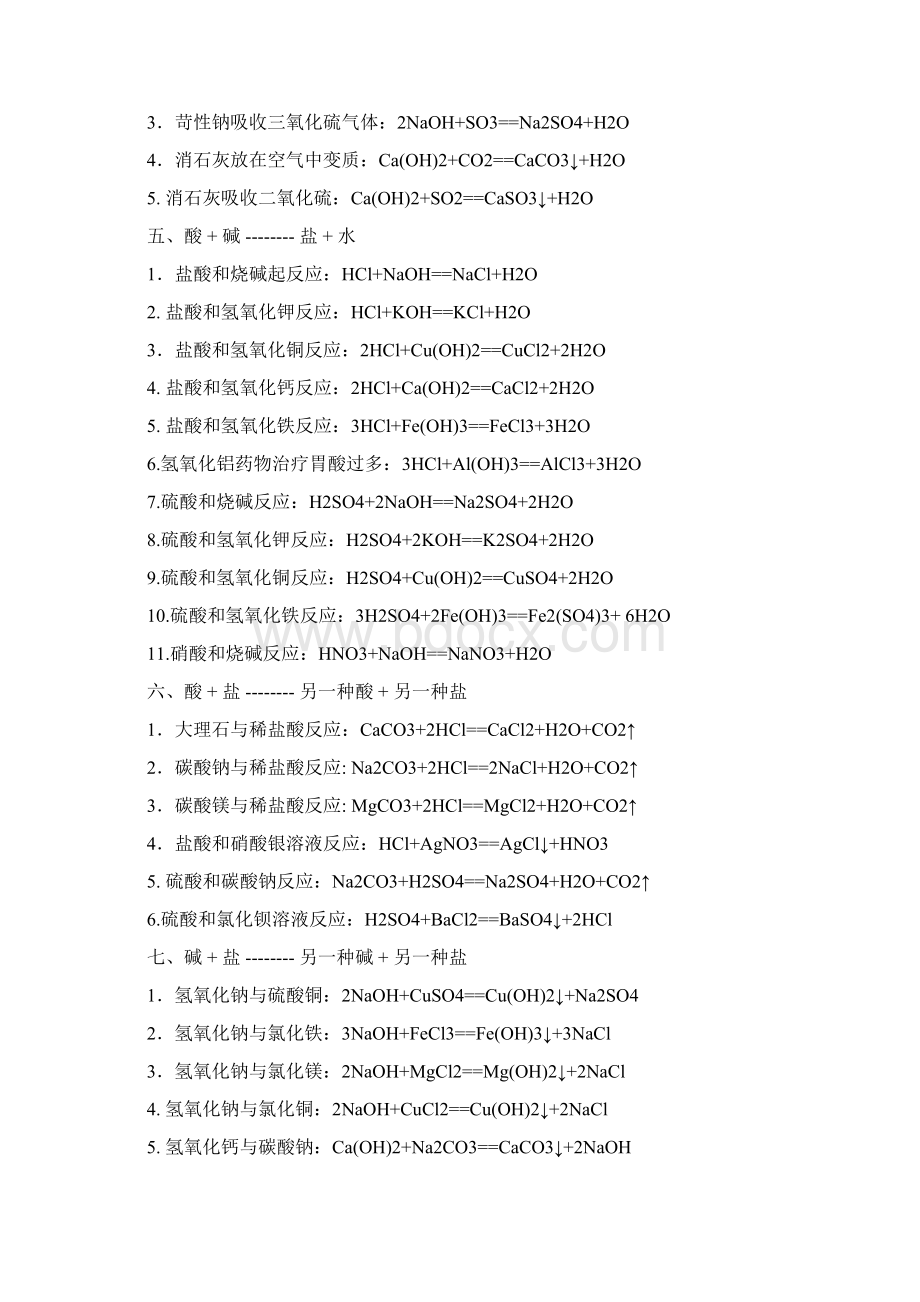 最新初中九年级化学方程式总结.docx_第2页