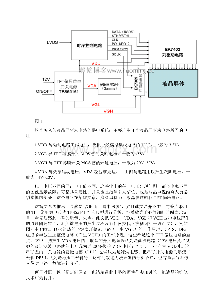 液晶屏逻辑板TFT偏压电路.docx_第2页