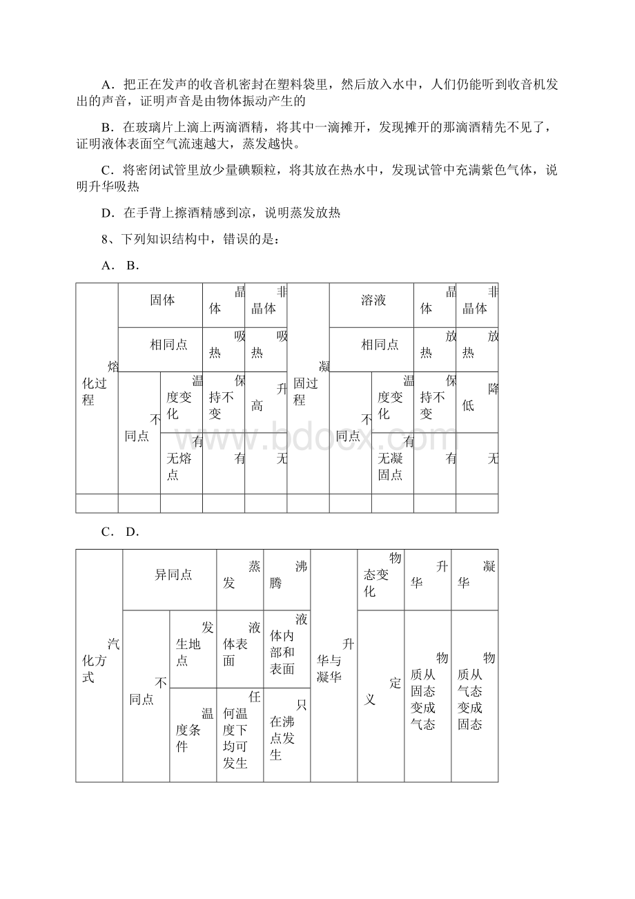 学年人教版八年级上学期物理期中练习含答案Word文件下载.docx_第2页