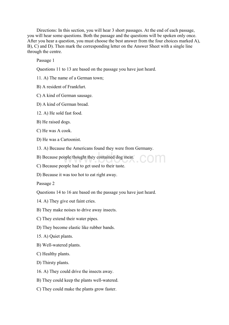 全国大学英语六级考试真题Word下载.docx_第3页