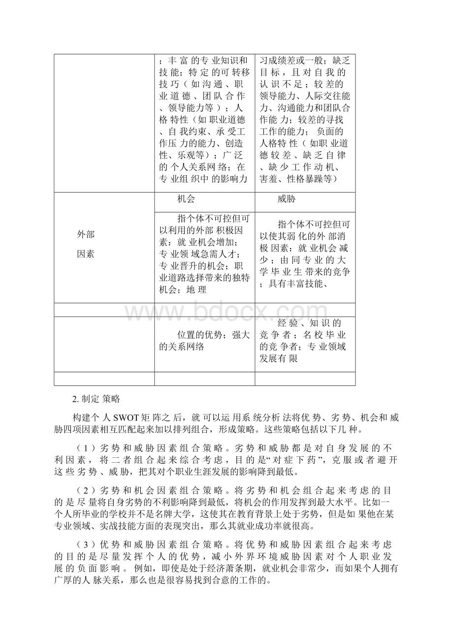 第四章职业生涯规划的制定与撰写.docx_第3页