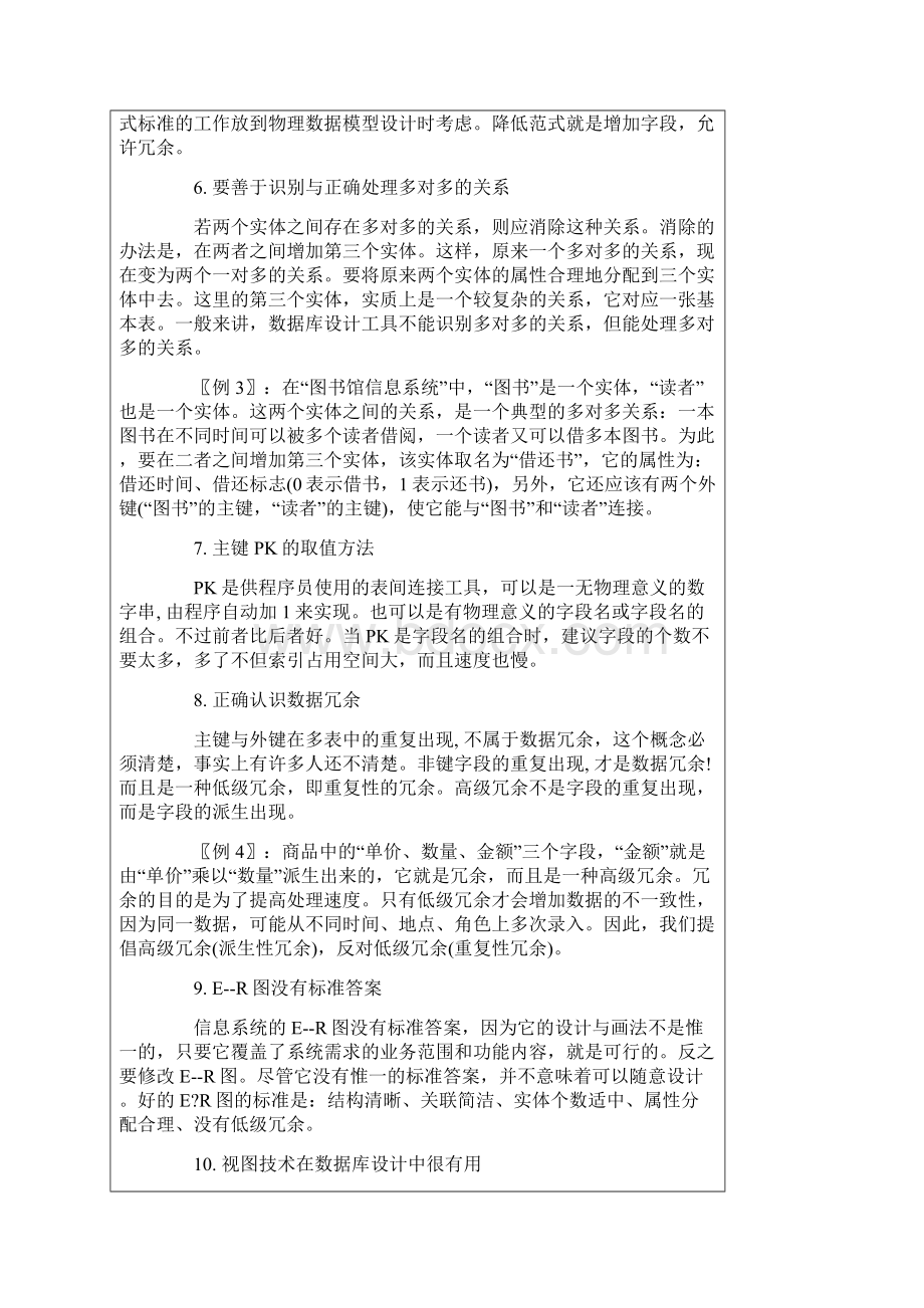 14个数据库设计中常用技巧Word格式.docx_第3页