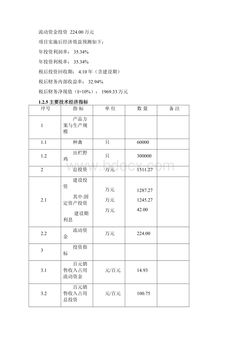 云龙野鸡特种养殖基地建设项目可行性研究报告.docx_第3页