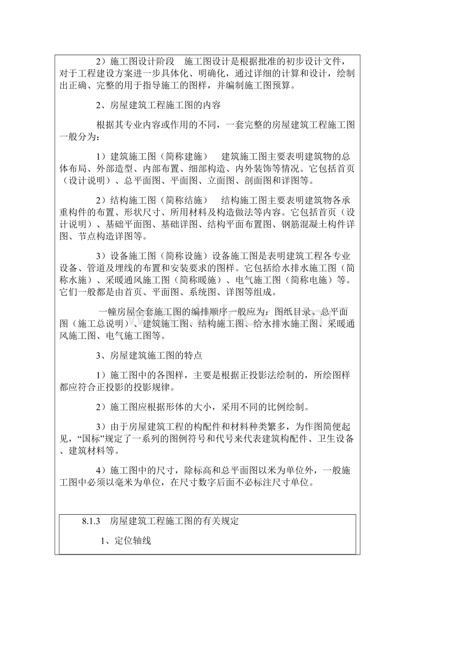 房屋建筑工程施工图共11页文档文档格式.docx_第2页