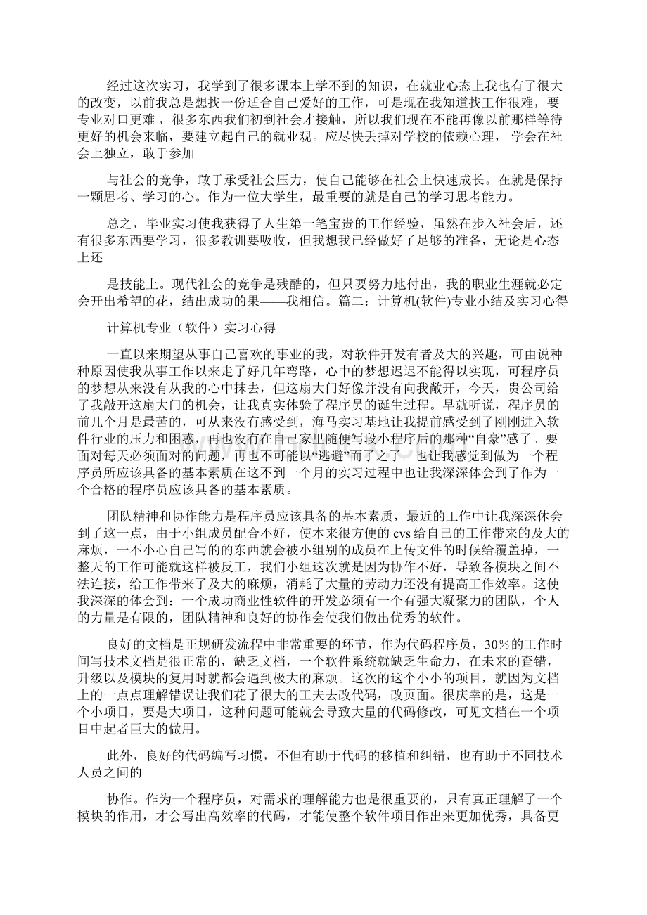 计算机实习生个人工作总结.docx_第3页