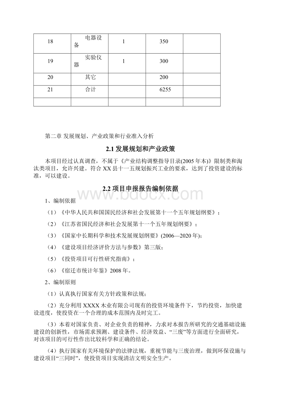 年生产2万立方米杨树板皮扩建到年生产5万立方米杨树板皮项目可行性研究报告.docx_第3页