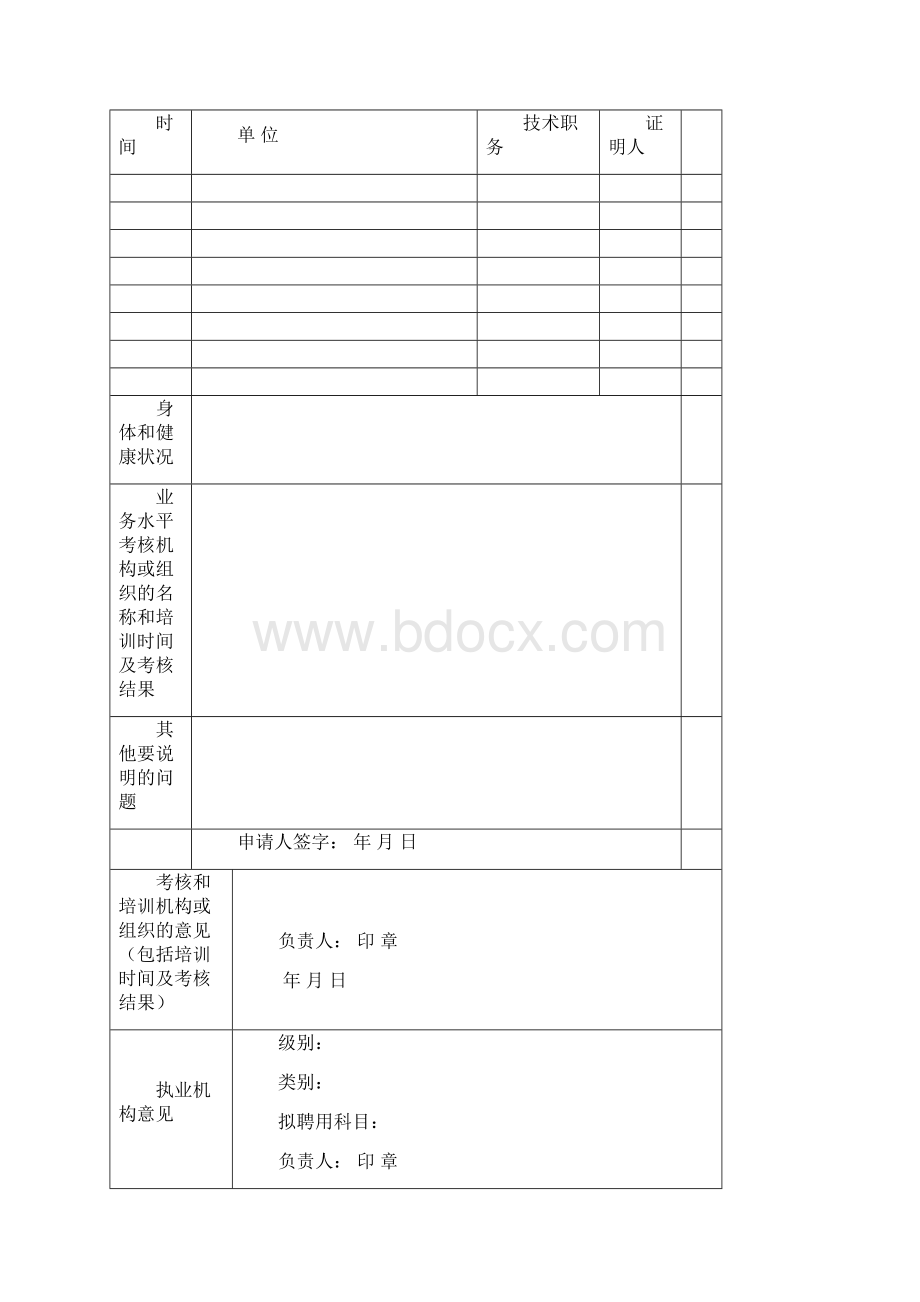 医师执业注册申请审核表.docx_第3页