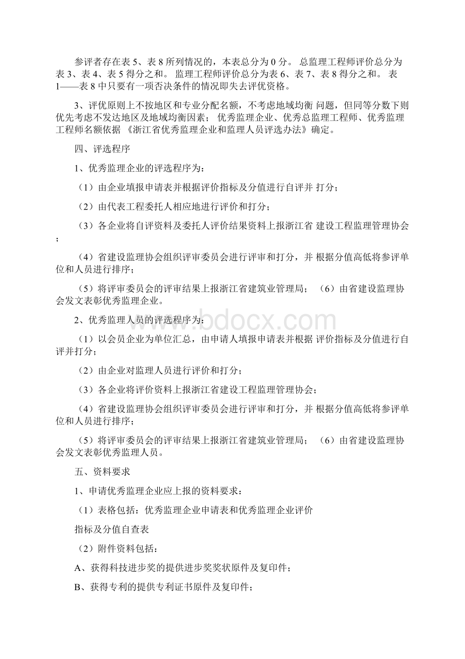 优秀监理企业和监理人员评选实施细则Word下载.docx_第2页