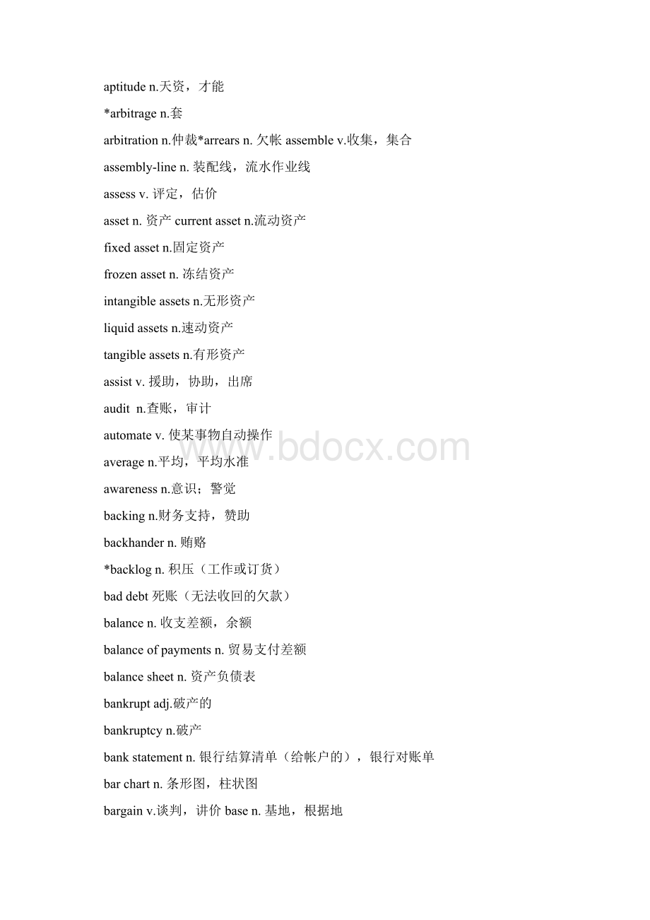 bec商务英语通关词汇词.docx_第3页