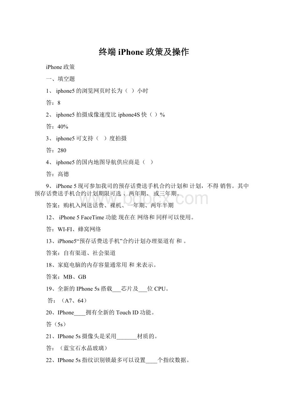 终端iPhone政策及操作Word下载.docx_第1页