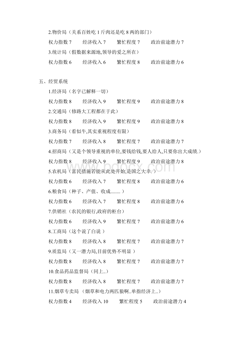 公务员各部门政治前途Word下载.docx_第3页