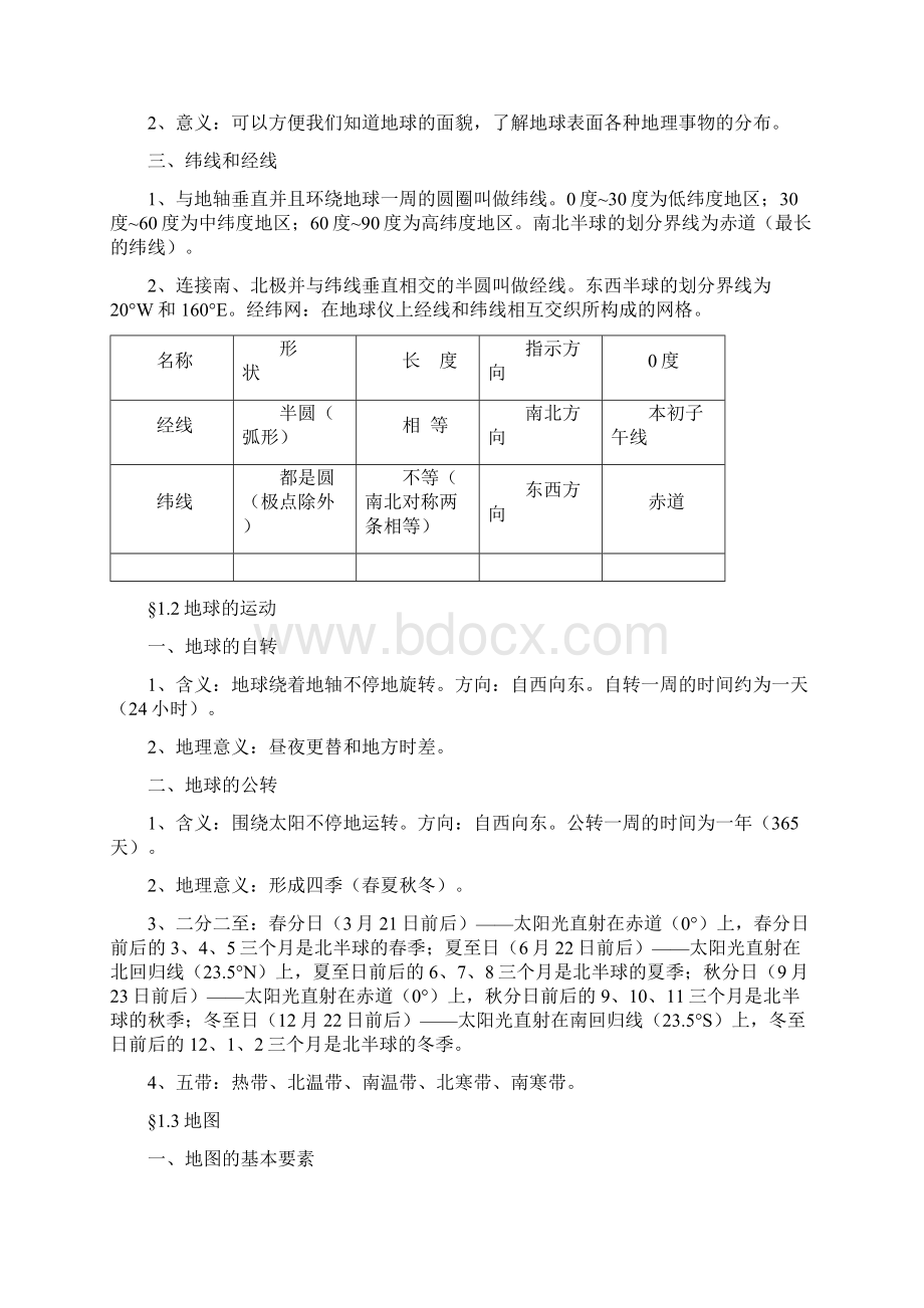 人教版初中地理中考总复习共4册共16页文档.docx_第2页