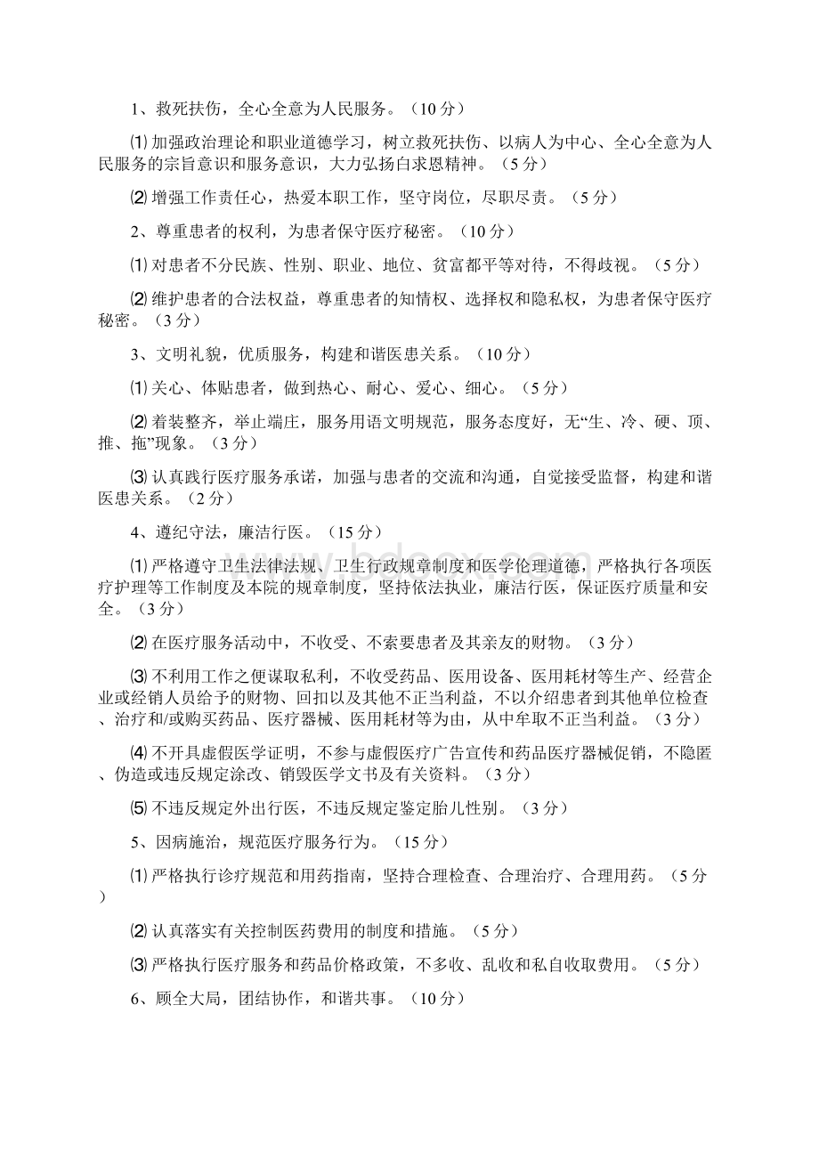 医德医风管理制度Word文档格式.docx_第2页