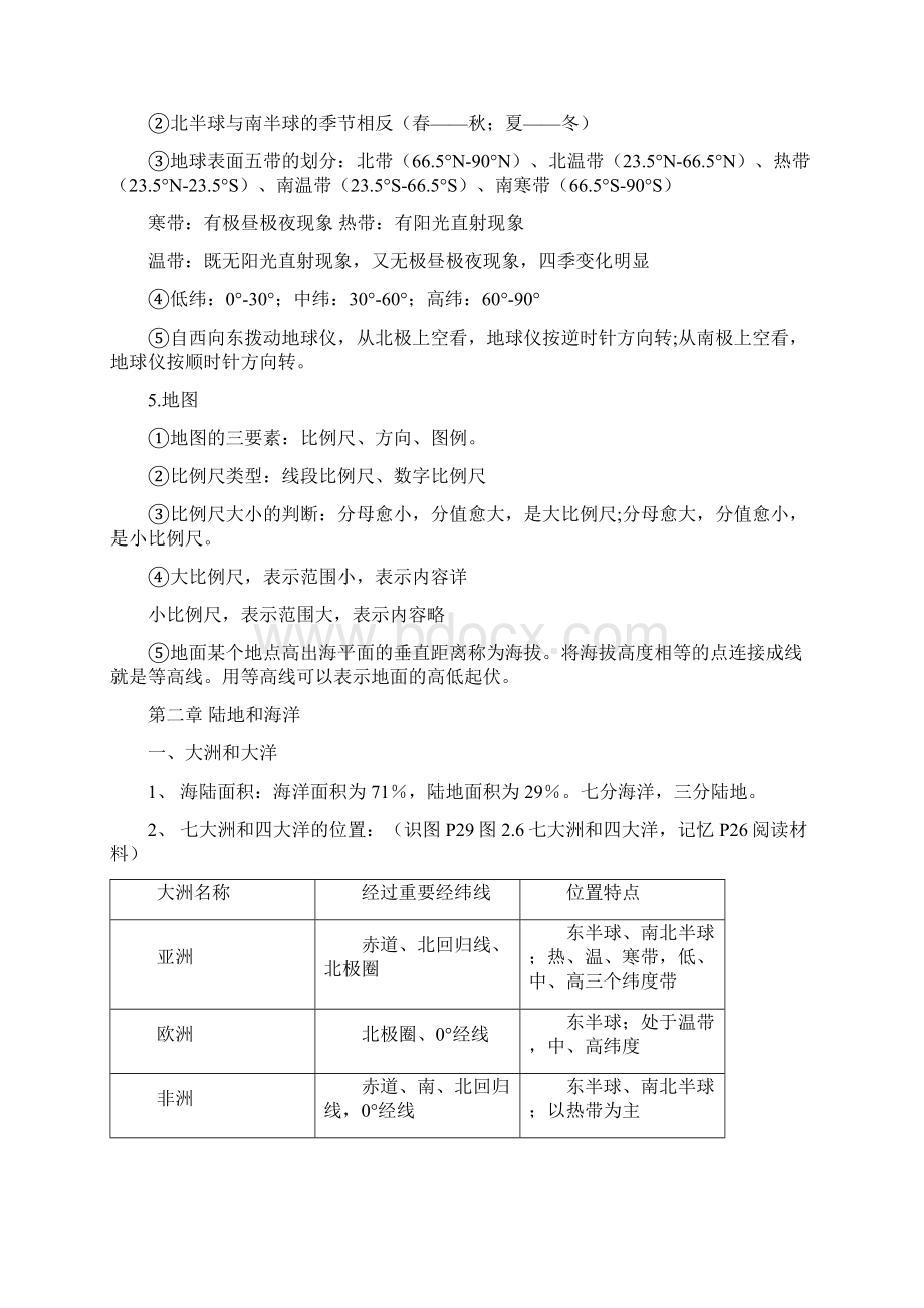 人教版地理中考知识点整理.docx_第2页