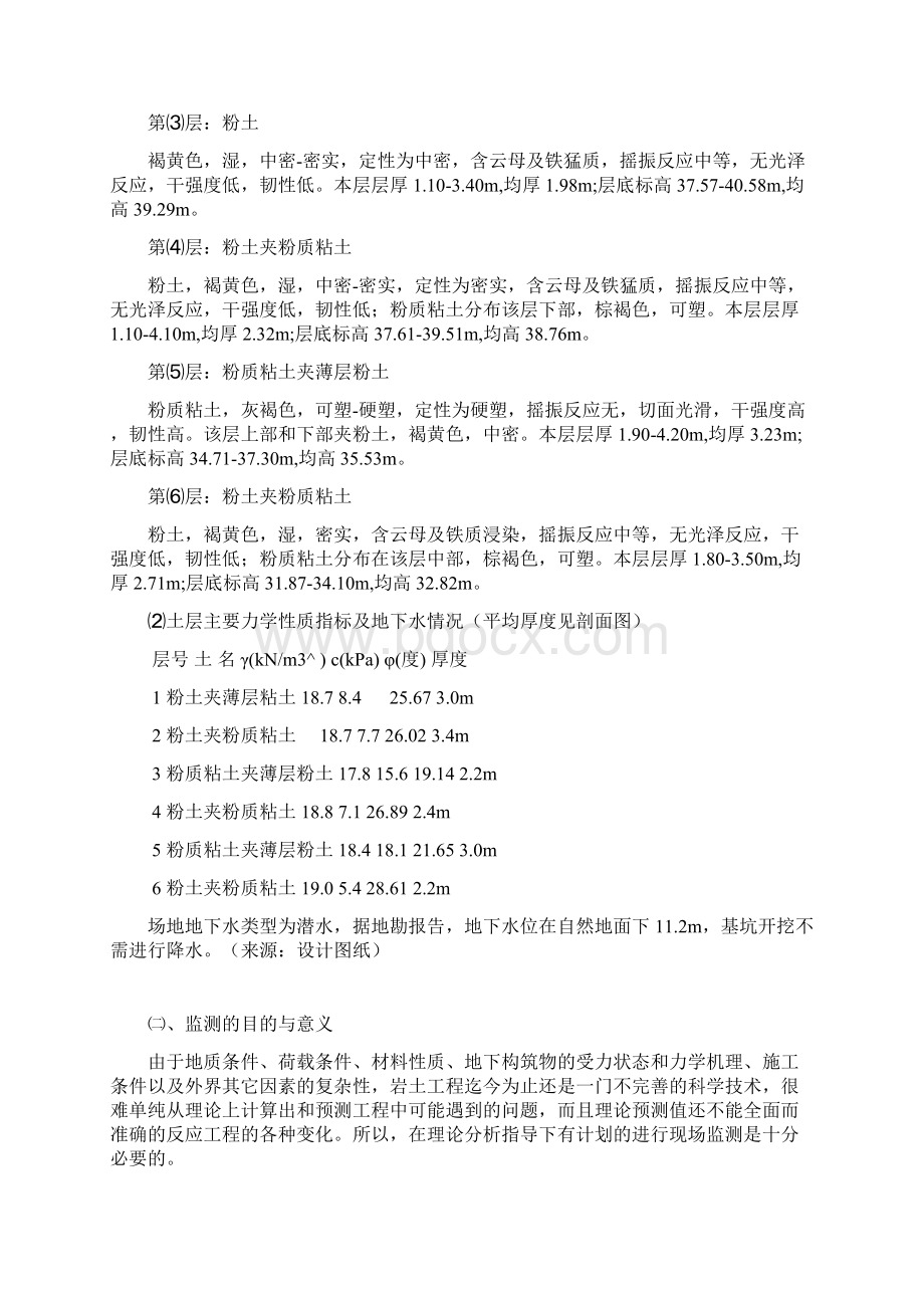 基坑监测技术方案及预算.docx_第2页