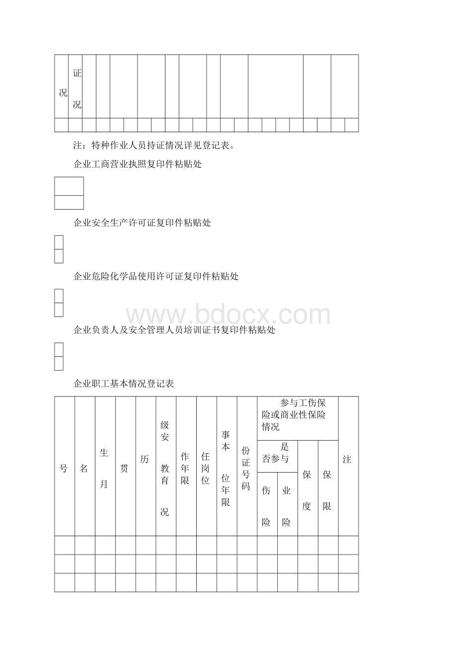 生产经营企业安全生产管理台账Word文件下载.docx_第3页