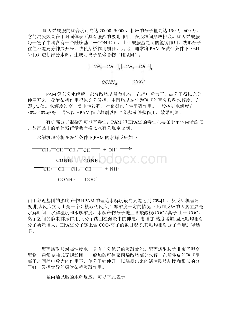 聚丙烯酰胺PAMWord文档格式.docx_第3页