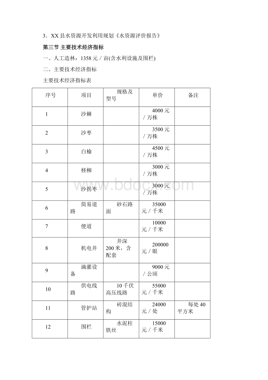 新疆防沙治沙建设项目可行性研究报告.docx_第3页