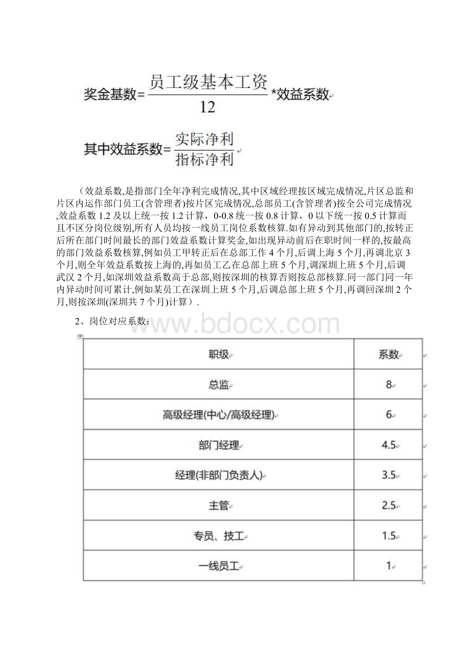 终奖发放实施方案五篇最新版Word格式文档下载.docx_第2页