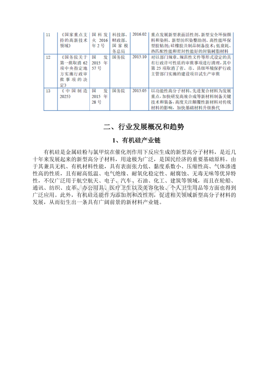 有机硅行业分析报告.docx_第3页