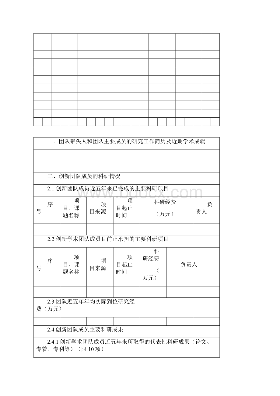 某医学院创新团队建设计划申请书13页.docx_第3页