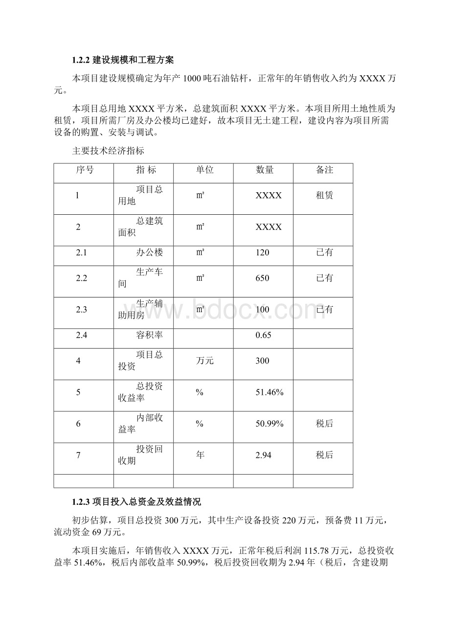 年产1000吨石油钻杆项目可行性研究报告.docx_第3页