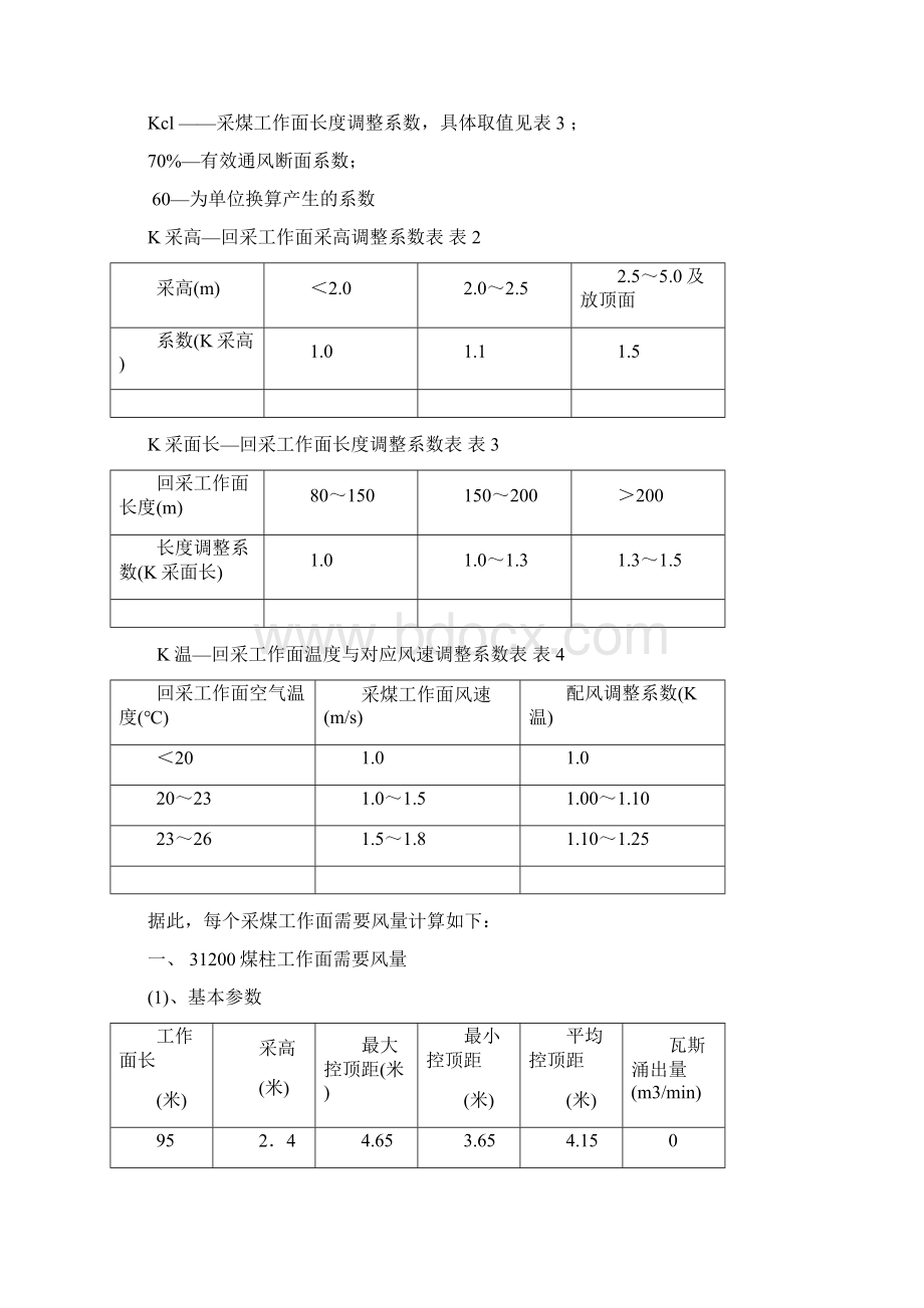 冶金行业新标准矿井通风能力核定Word文档下载推荐.docx_第3页