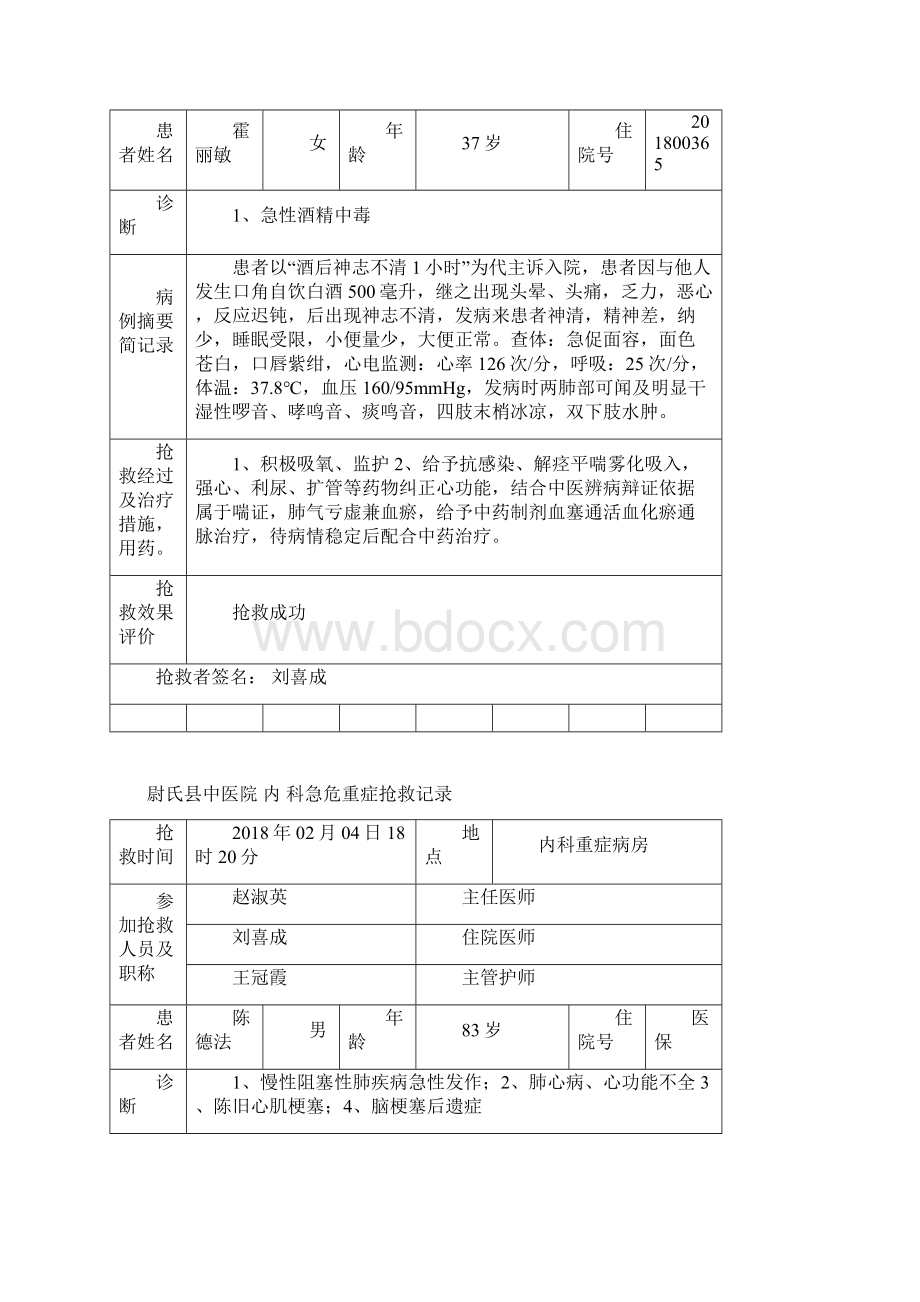 抢救记录.docx_第2页