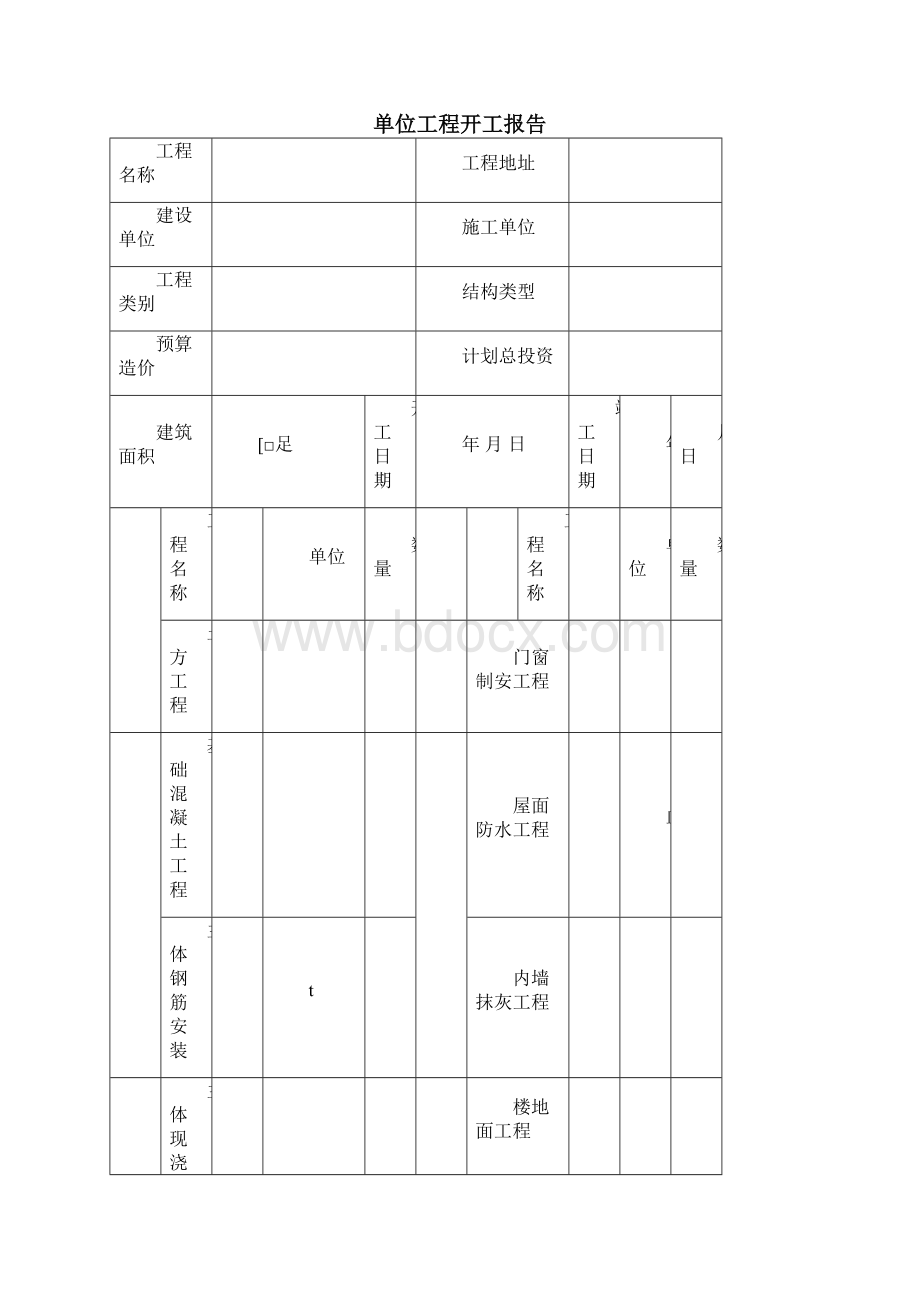 建筑工程表格大全.docx_第2页