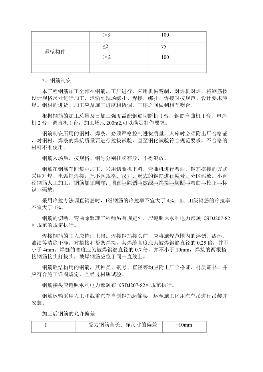 管道现浇砼镇墩镇墩工法.docx_第2页