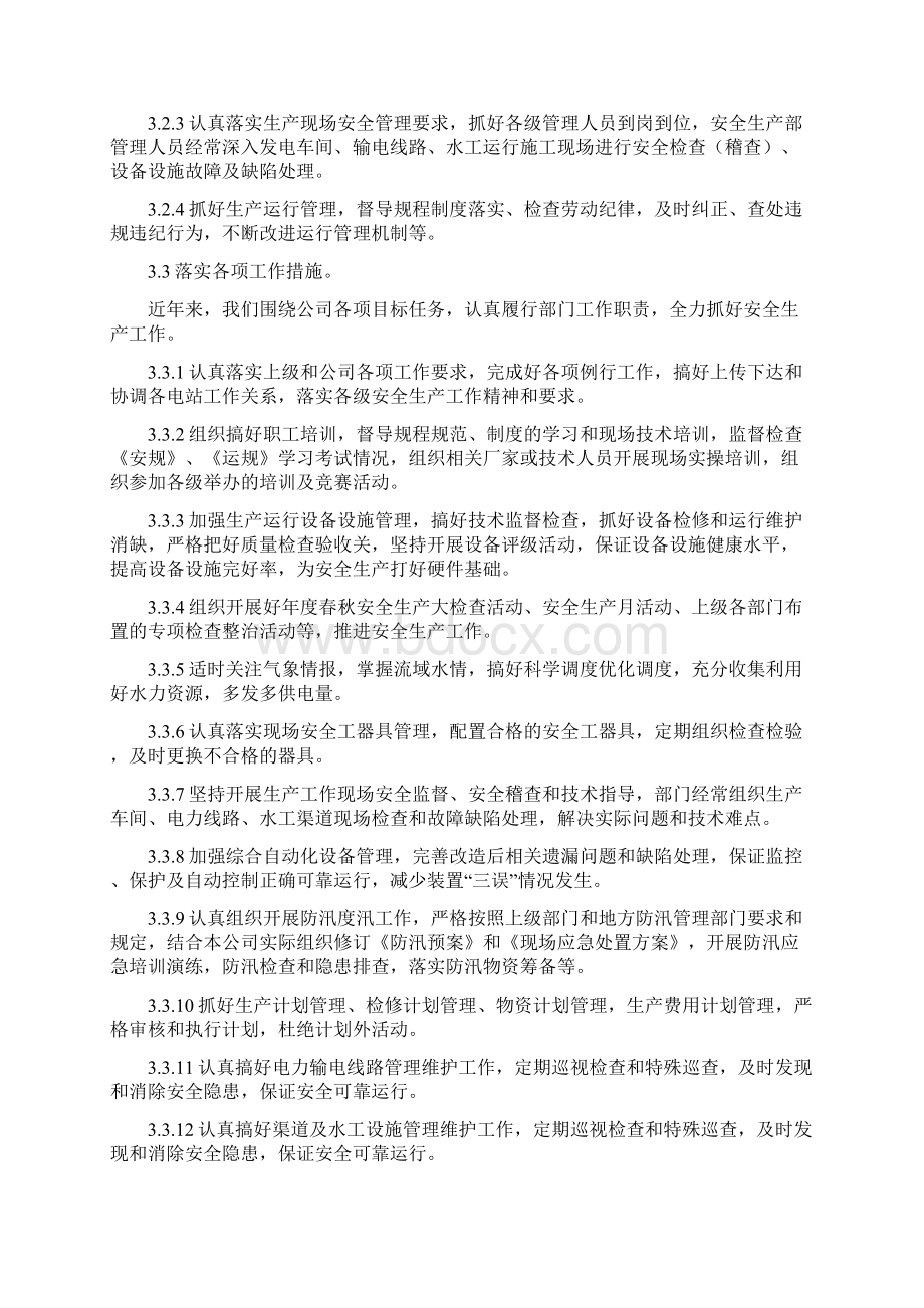 最新三级电站安全生产标准化自评报告.docx_第3页