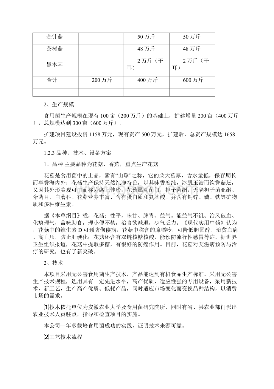 年产1万吨食用菌加工扩建项目可行性研究报告2Word下载.docx_第3页