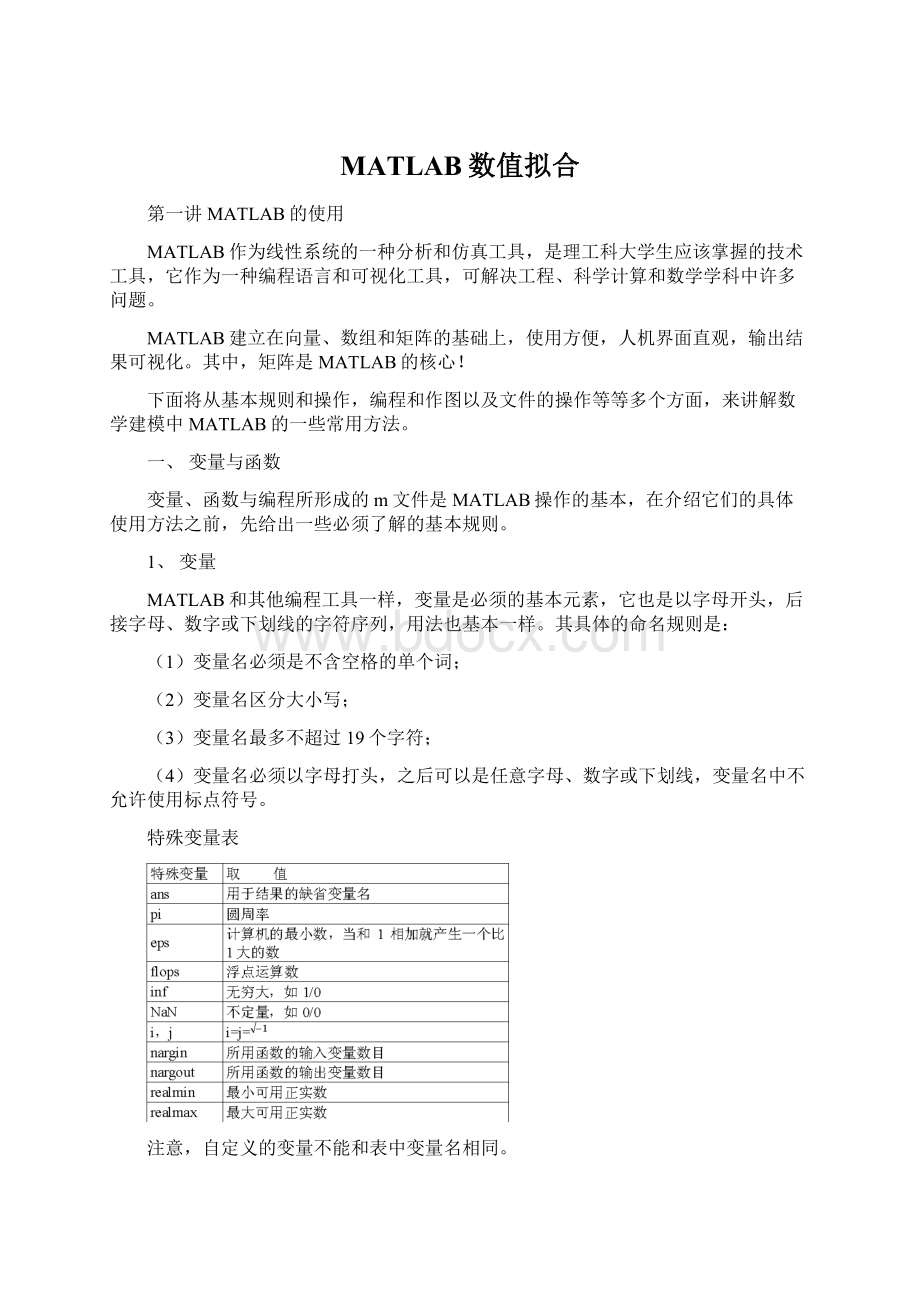 MATLAB数值拟合.docx_第1页