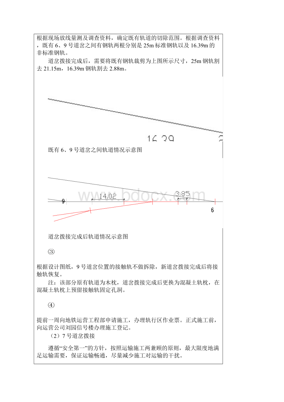 道岔拨接施工技术交底.docx_第2页