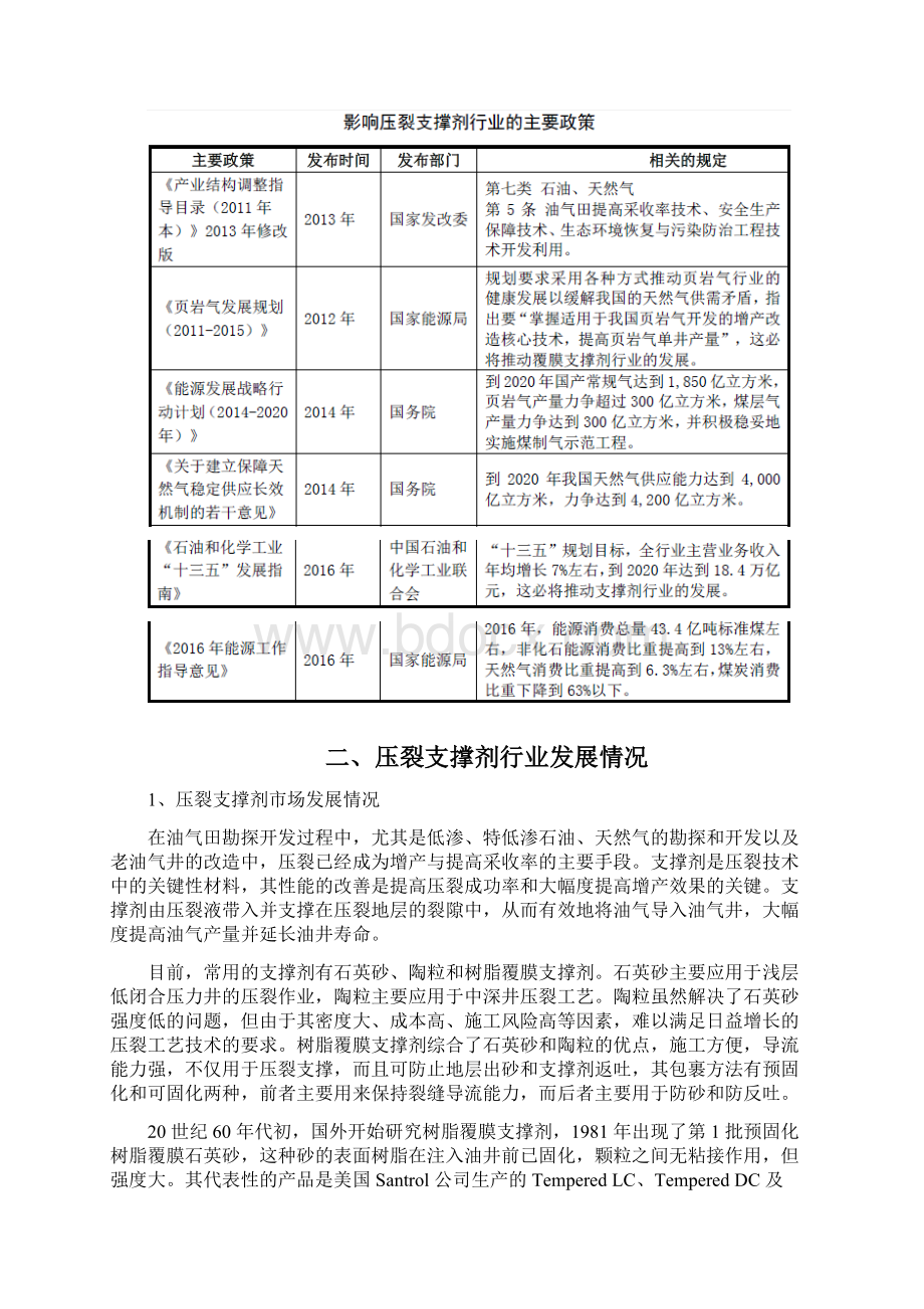 压裂支撑剂行业分析报告.docx_第3页