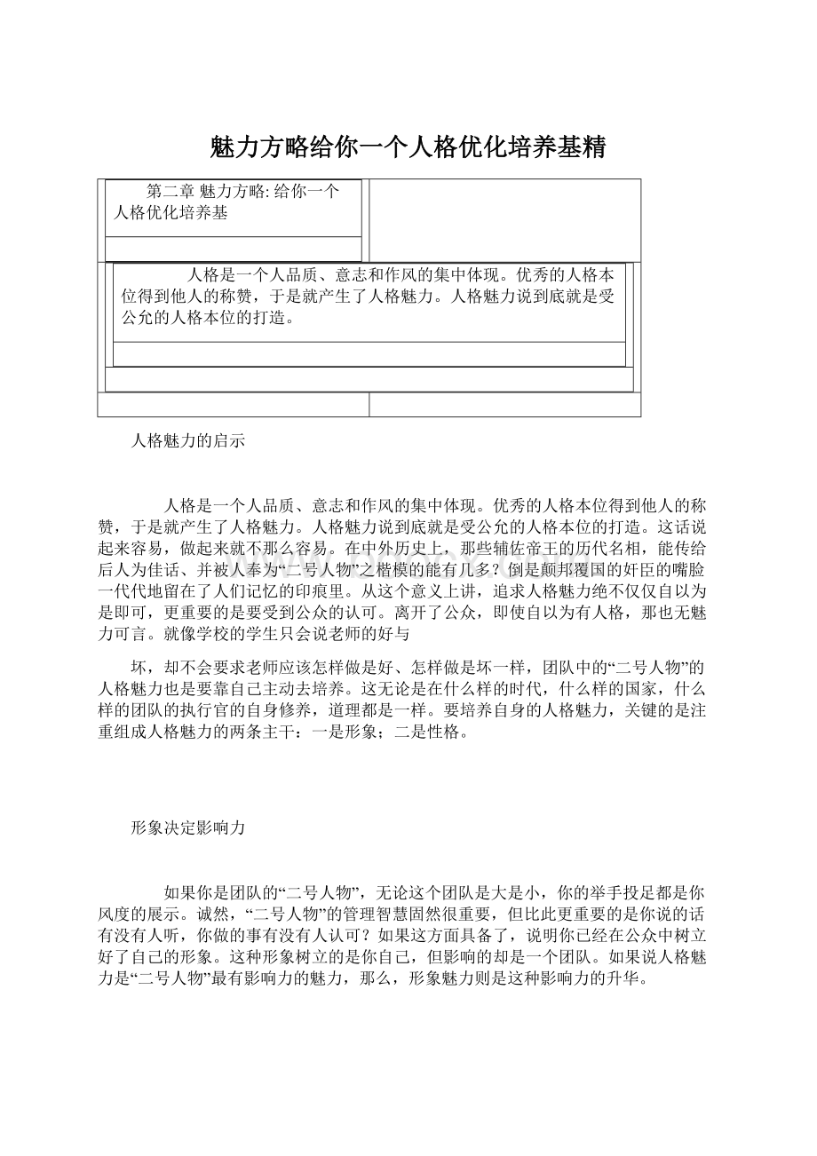 魅力方略给你一个人格优化培养基精.docx_第1页