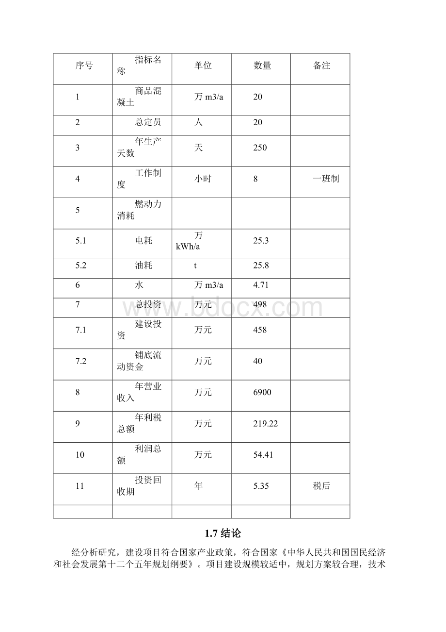 新建年产20万立方商品混凝土搅拌站建设项目投资申请材料.docx_第3页