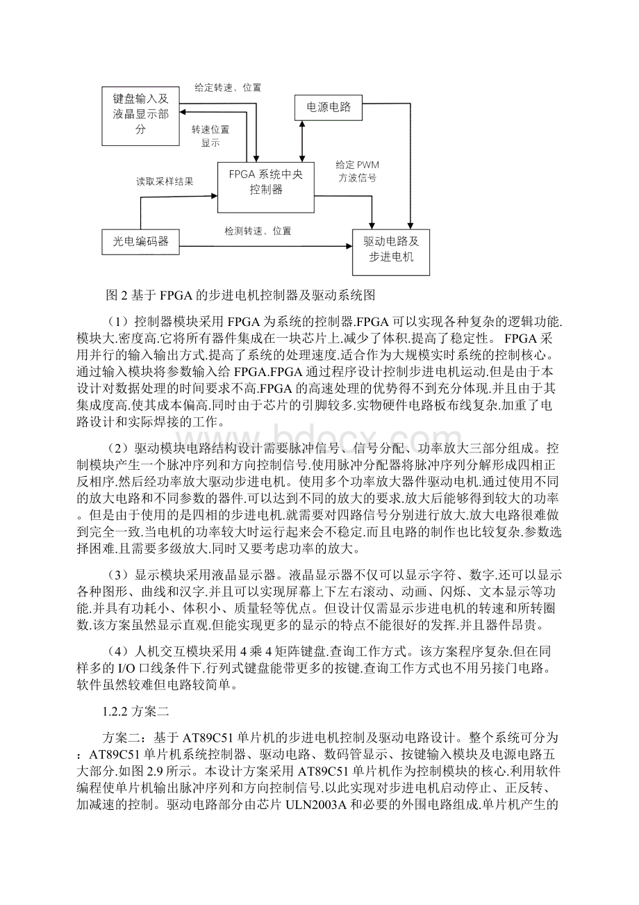 基于AT89C51单片机的步进电机控制和驱动电路设计说明书.docx_第3页