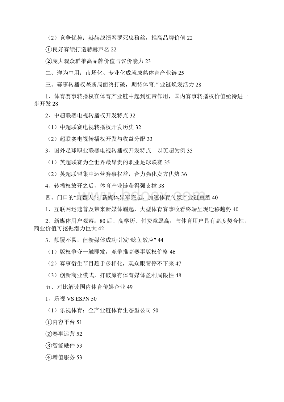 推荐精品体育传媒产业分析报告.docx_第2页