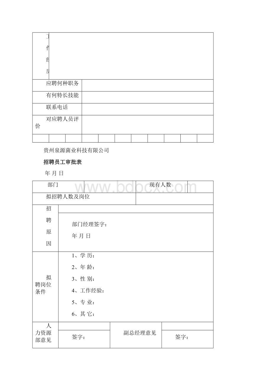 人力资源表格大全.docx_第2页