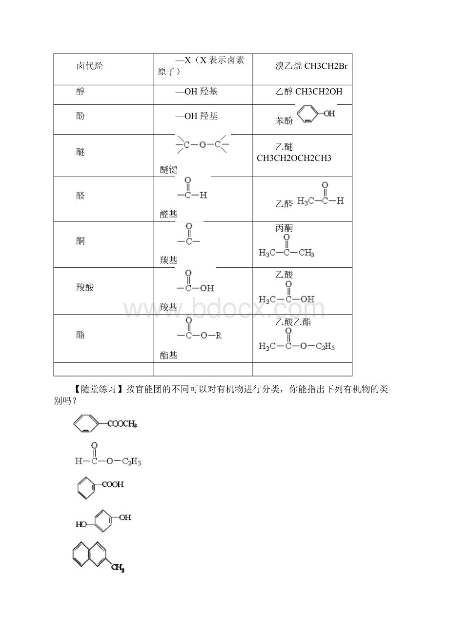 化学有机物基础全套教案夜雨出品Word格式文档下载.docx_第3页