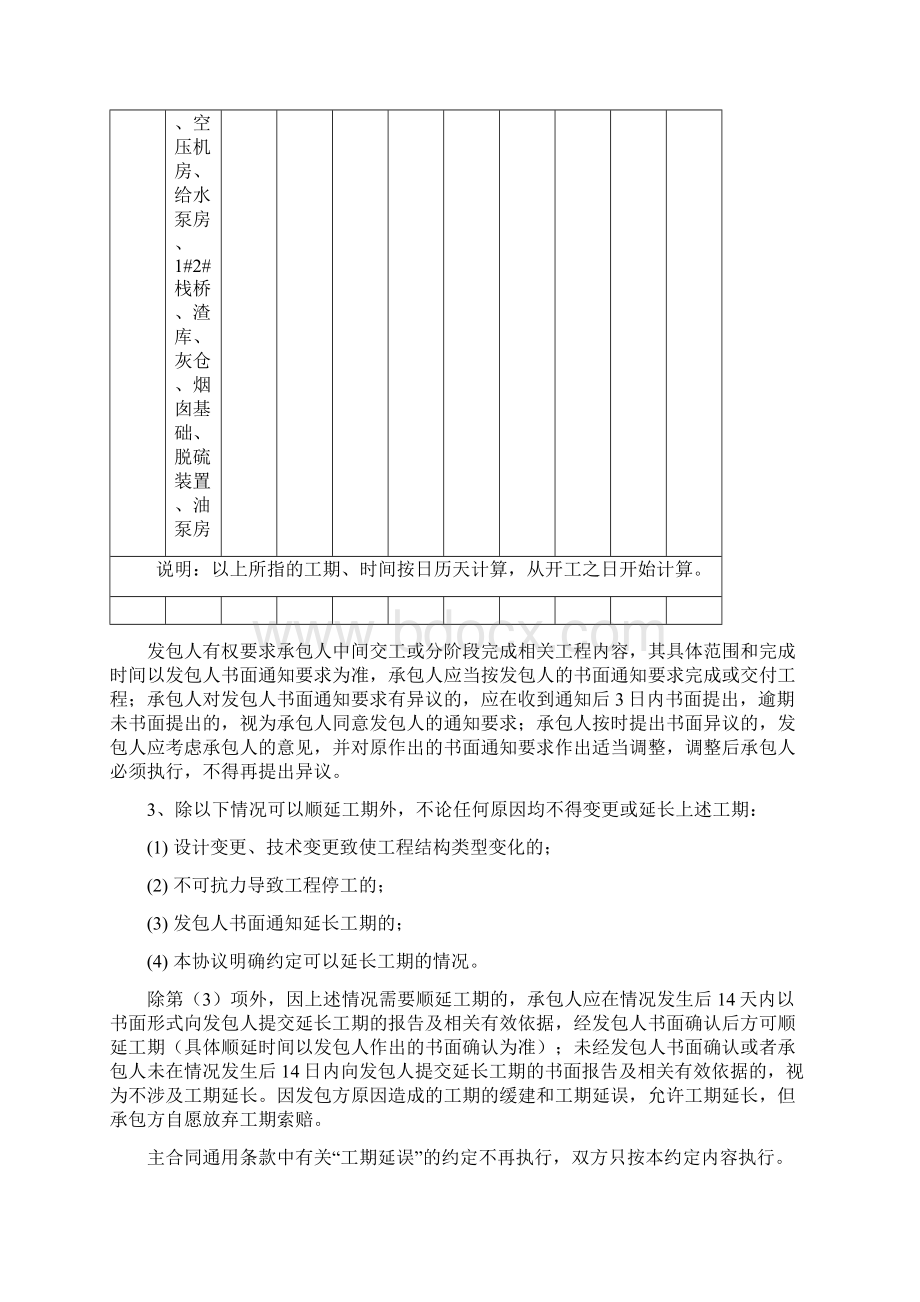 建设工程施工合同模板补充协议书定版Word格式文档下载.docx_第3页