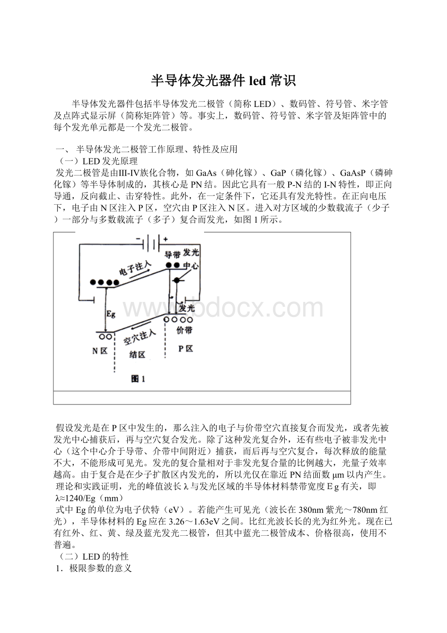 半导体发光器件led常识.docx