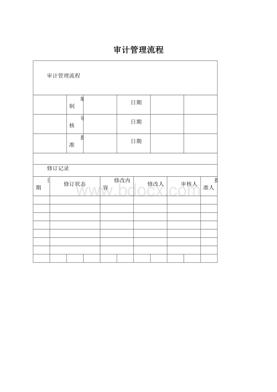 审计管理流程.docx_第1页