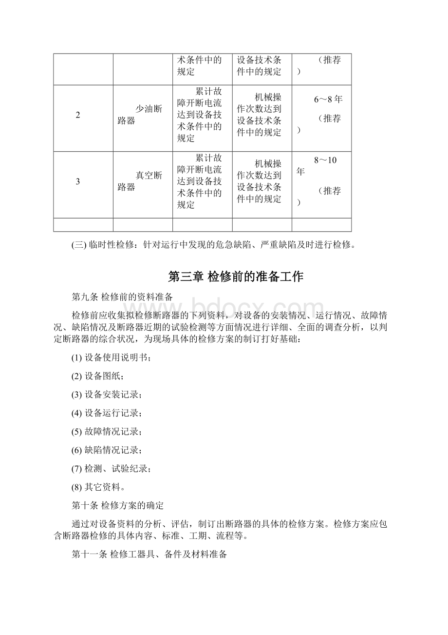 交流高压断路器检修规范标准.docx_第3页