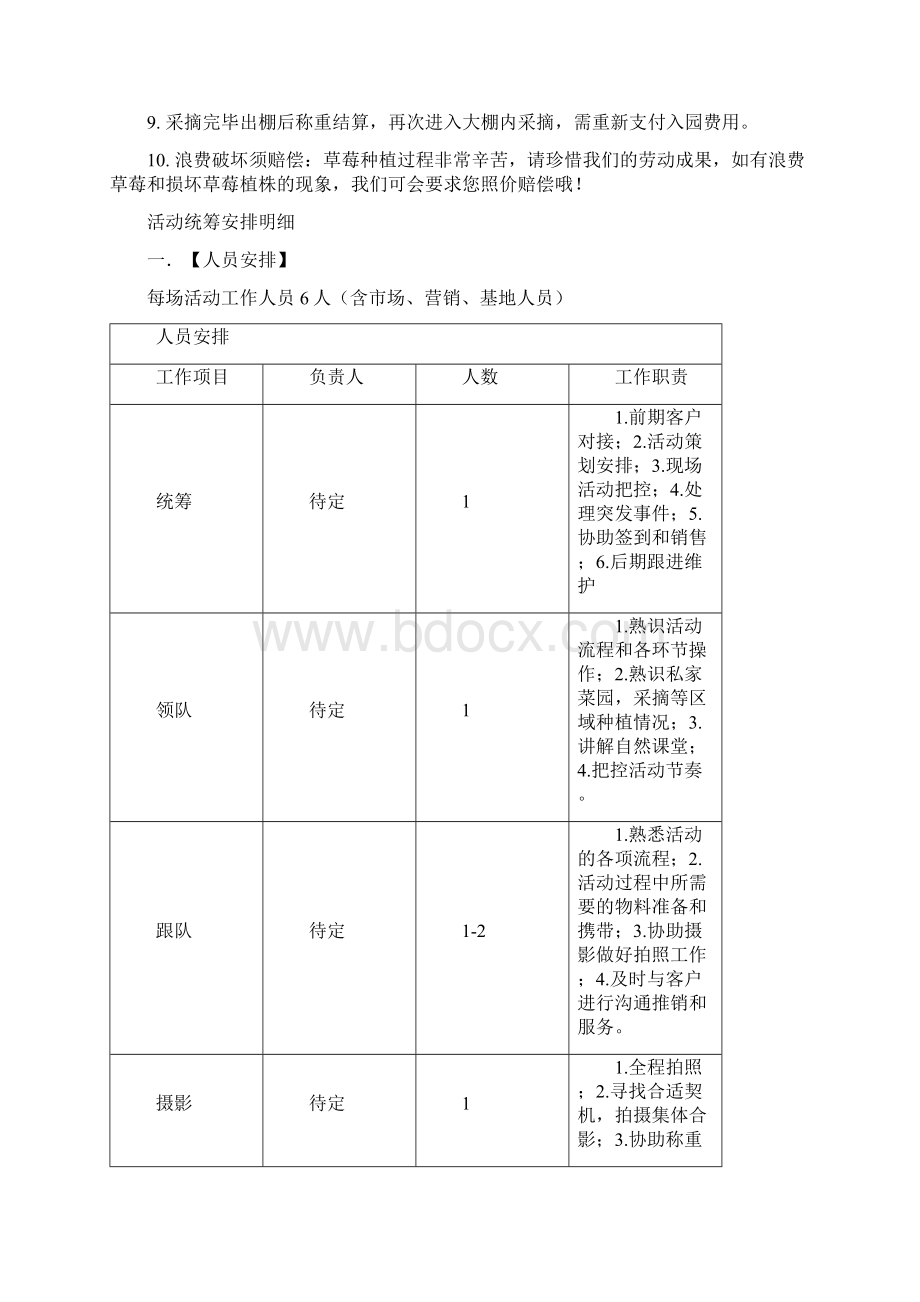 草莓采摘活动策划案汇总Word格式.docx_第3页