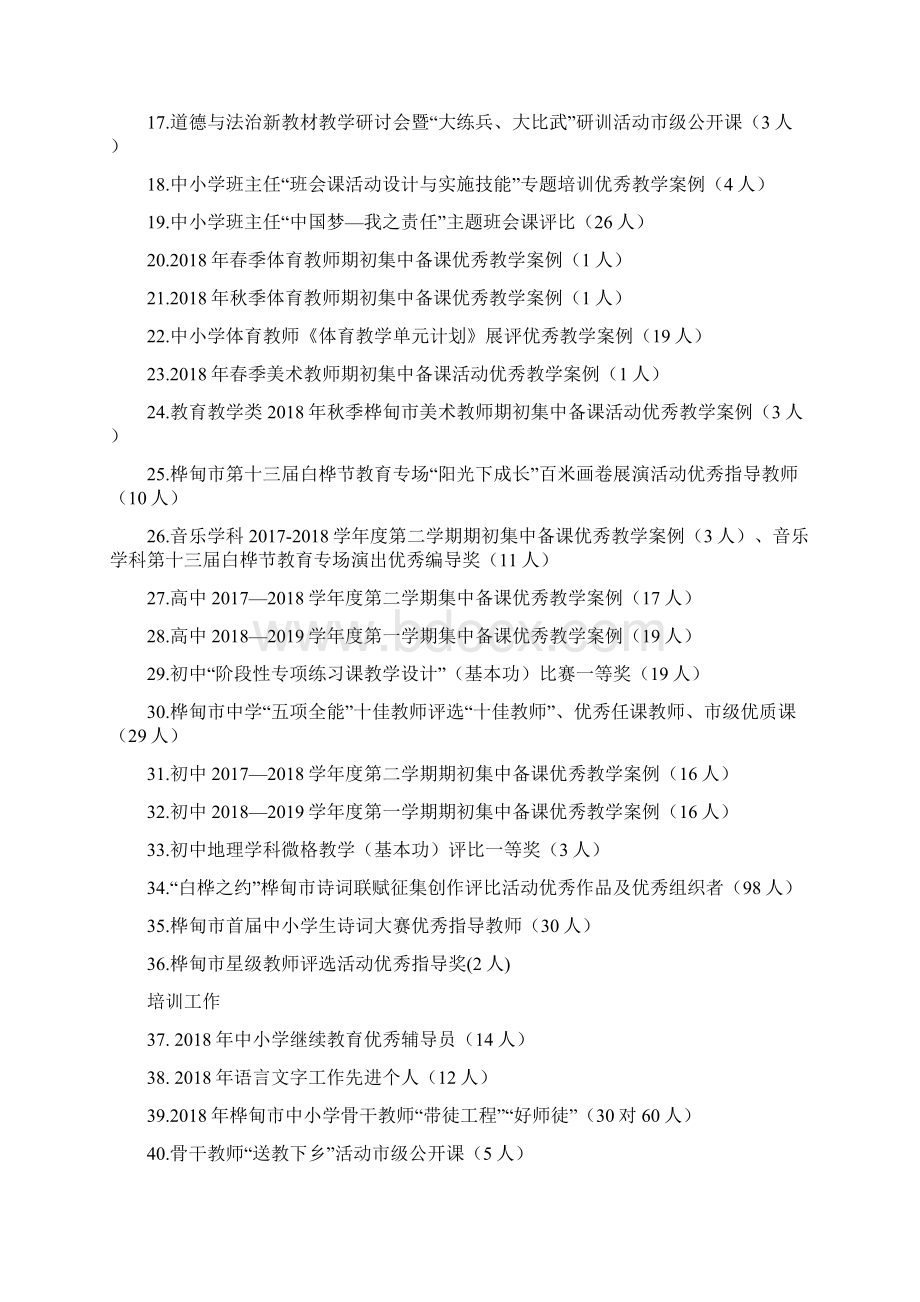 关于教师业务活动奖励的通报.docx_第2页